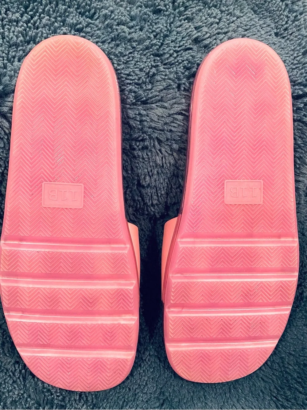 Tory Burch Pink Pool Summer Jelly Mule Slide Sandals – Women's Size 11
